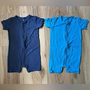 Bum Bunny Bamboo Shortie Romper Bundle 3T